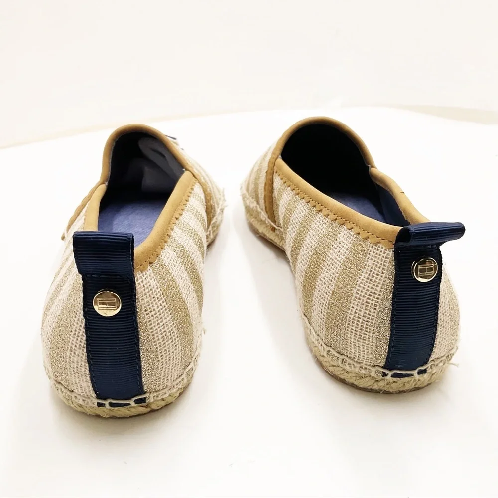 🆕 {Tommy Hilfiger} Logo Embellished Espadrilles